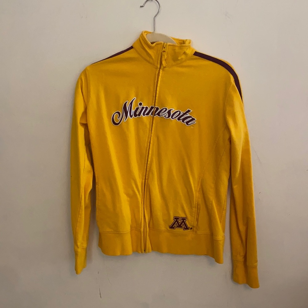 VINTAGE University of Minnesota Track Sweatshirt